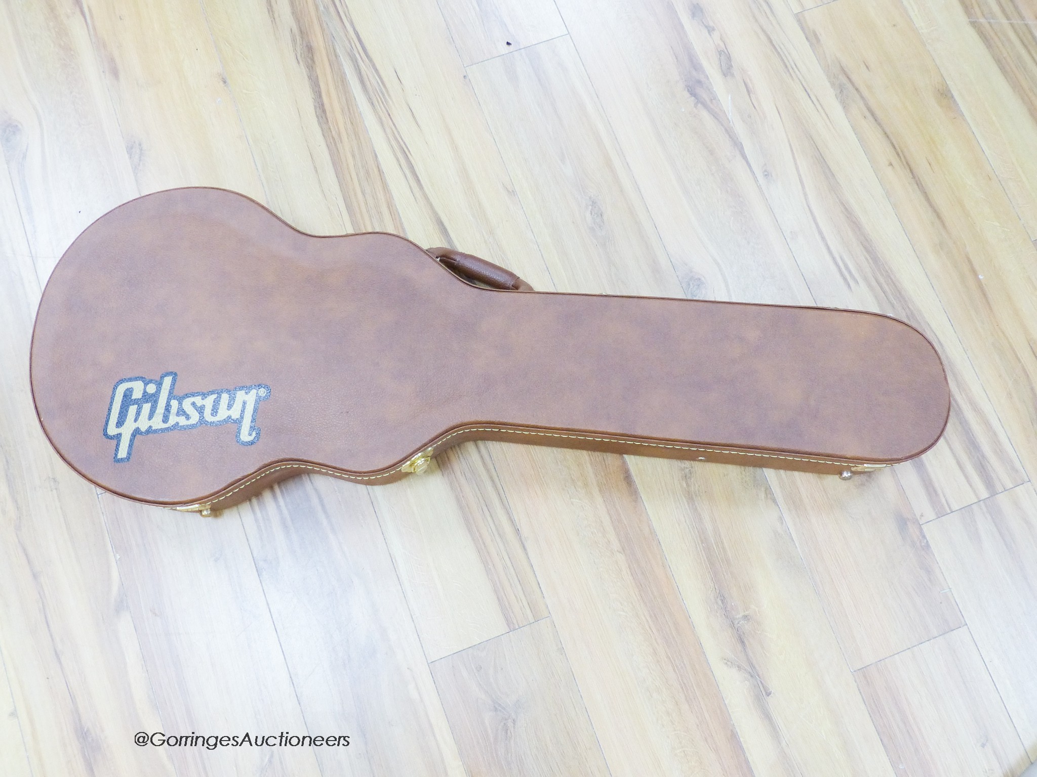 A Gibson Les Paul Standard High Performance electric guitar, serial number 130007345, c.2018, cherry sunburst with Gibson hard case and stand